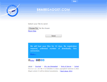 Tablet Screenshot of mysharegadget.com